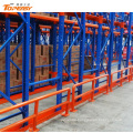 high density warehouse storage rack drive-thru system